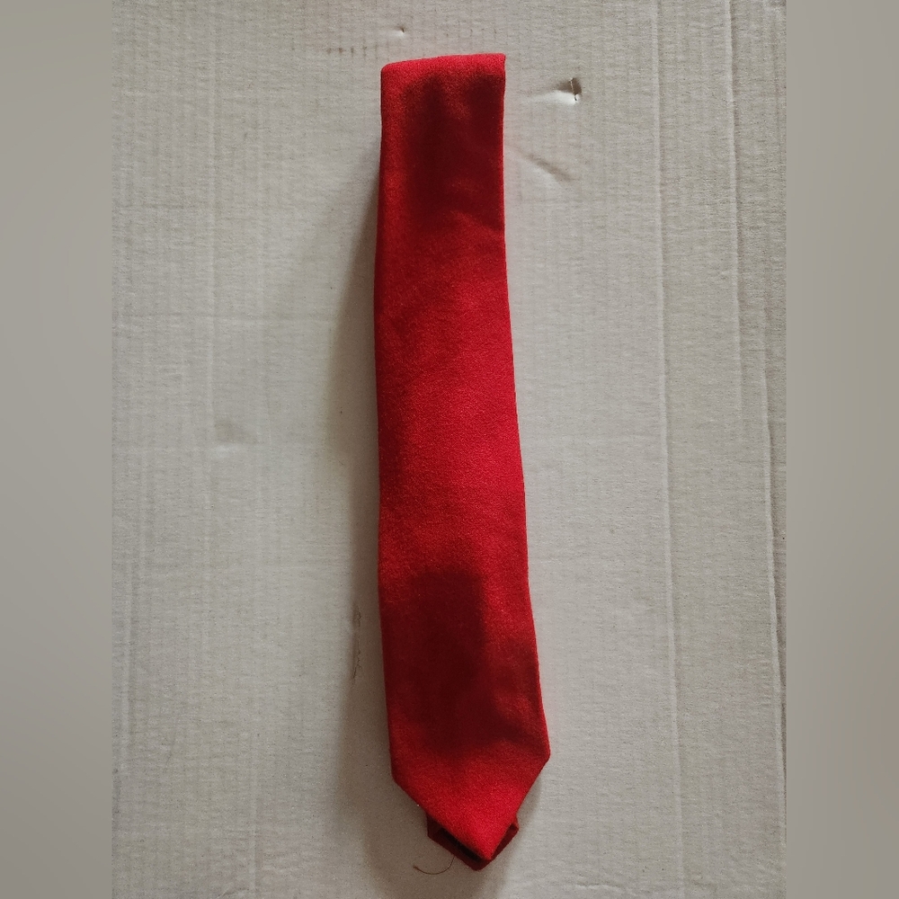 Pendleton Red And Brown Solid Necktie Duo - image 4